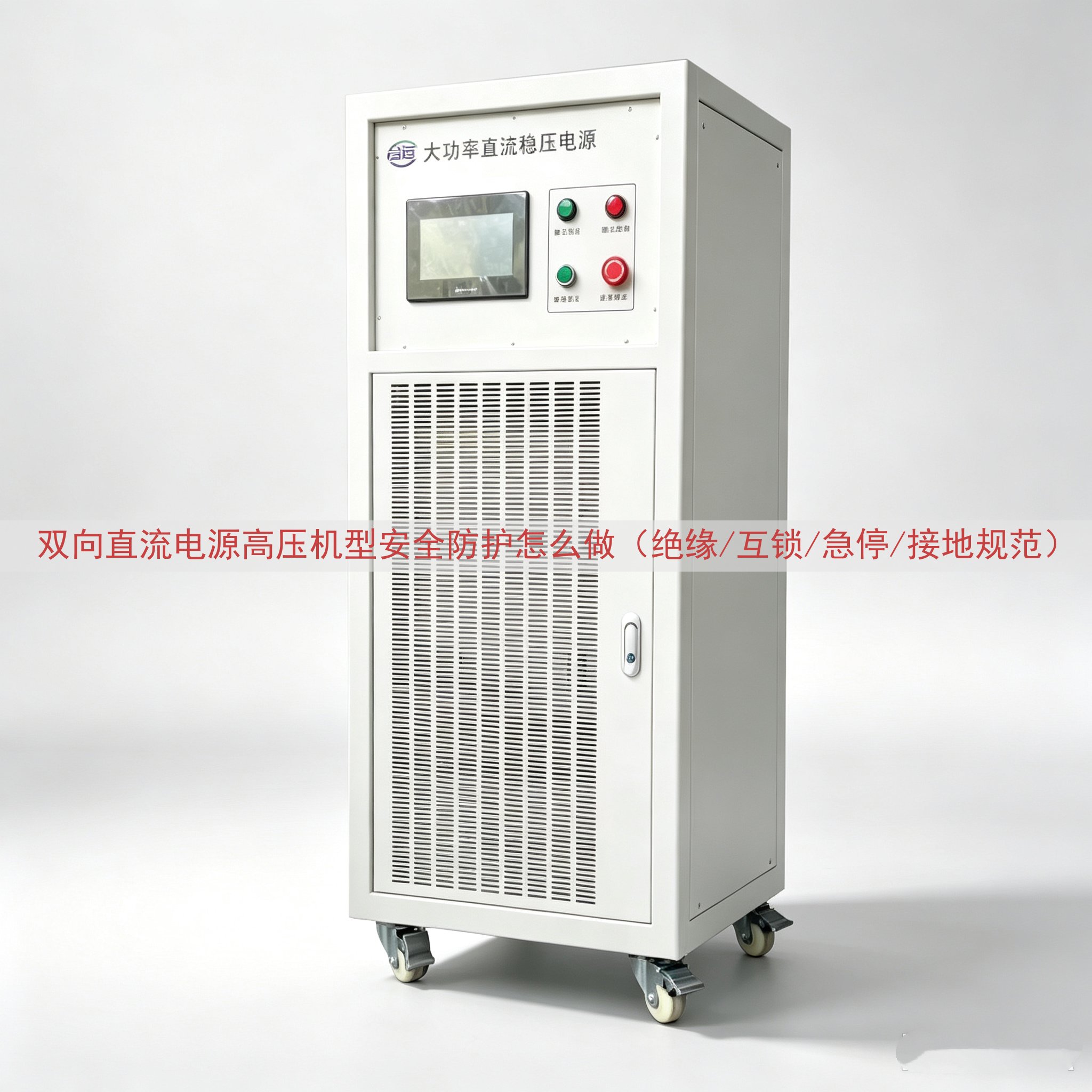 双向直流电源高压机型安全防护怎么做（绝缘/互锁/急停/接地规范）